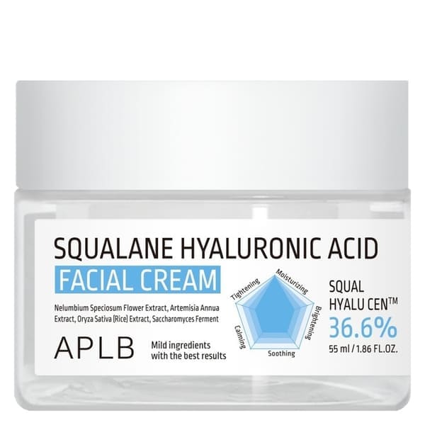 APLB Squalane Hyaluronic Acid Facial Cream