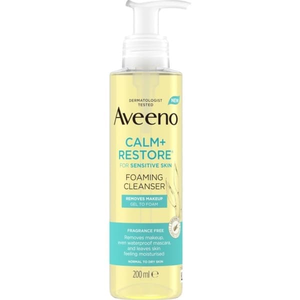 Aveeno CALM+RESTORE Foaming Cleanser