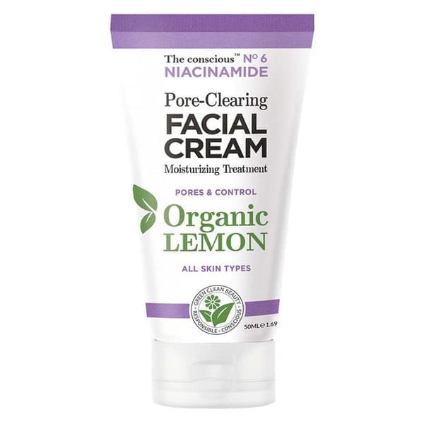 Biovène The Conscious™ Niacinamide Pore-Clearing Facial Cream Organic Lemon
