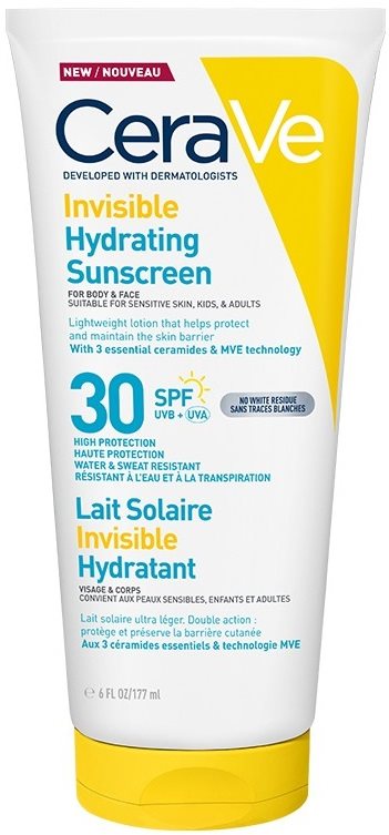 CeraVe Invisible Hydrating Sunscreen SPF30