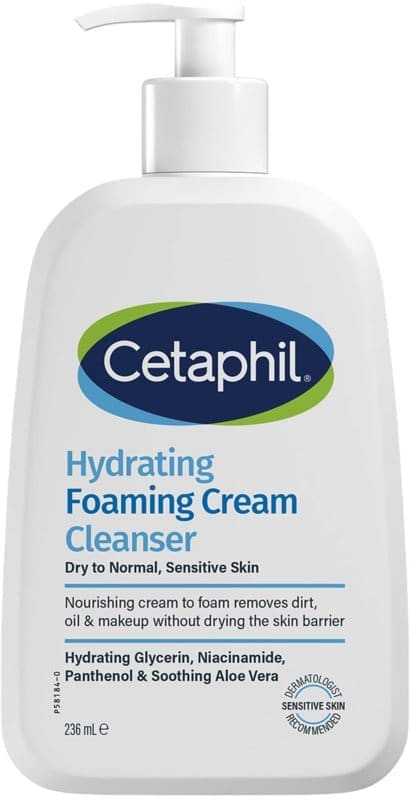 Cetaphil Hydrating Foaming Cream Cleanser