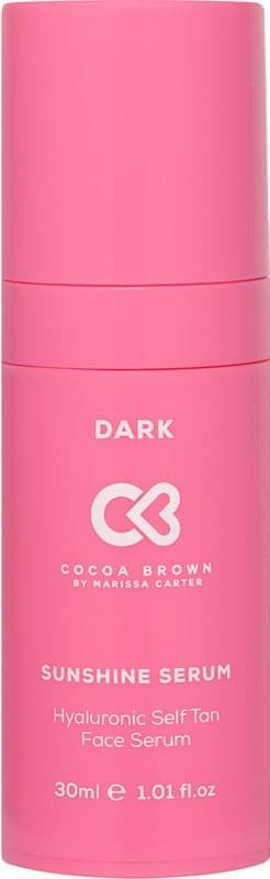 Cocoa Brown Sunshine Serum Hyaluronic Self-Tan Face Serum Dark