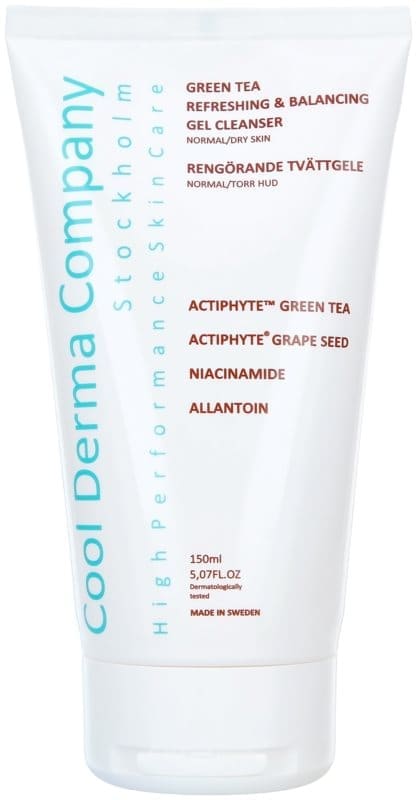Cool Derma Skin Stamina Green tea balancing gel cleanser
