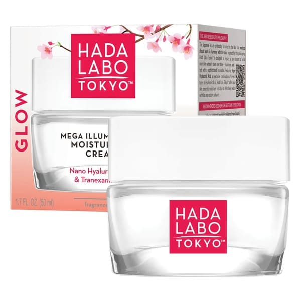 Hada Labo Tokyo Glow Mega Illuminating Moisturizer Cream
