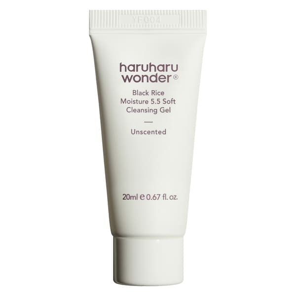 Haruharu Wonder Black Rice Moisture 5.5 Soft Cleansing Gel