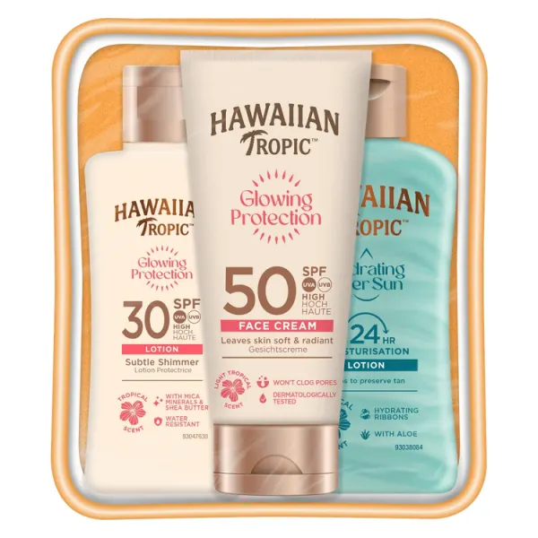 Hawaiian Tropic Amber Travel Set