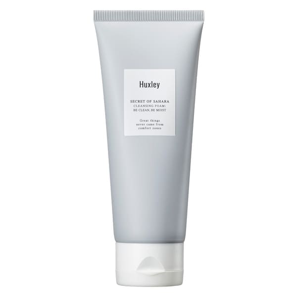 Huxley Cleansing Foam; Be Clean, Be Moist