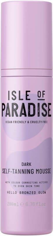 Isle of Paradise Dark Self Tanning Mousse