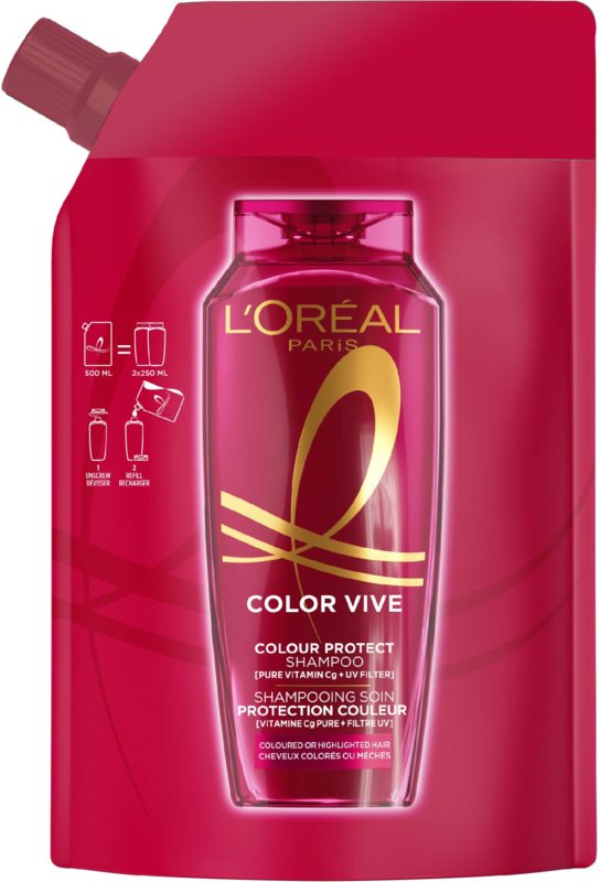L'Oréal Paris Elvital Color Vive Colour Protect Shampoo Refill