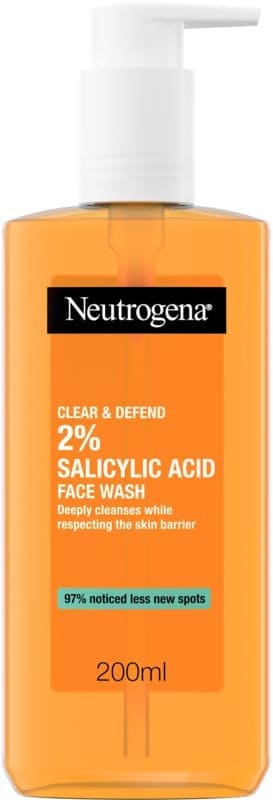 Neutrogena Clear & Defend 2 % Salicylic Acid Face Wash