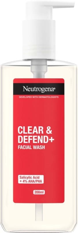 Neutrogena Clear & Defend+ Facial Wash