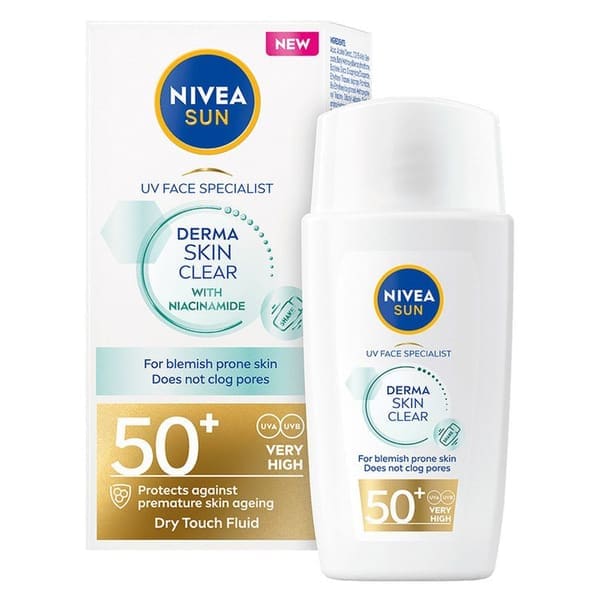 NIVEA Sun UV Face Specialist Blemish Control SPF50+