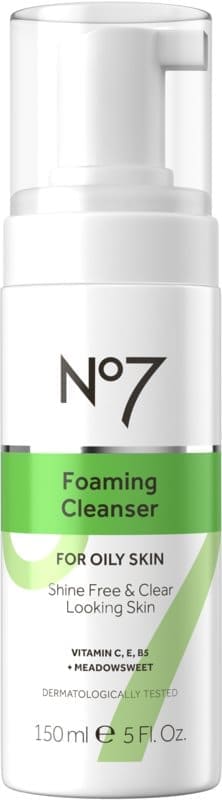 No7 Essential Cleansing Foaming Cleanser For Oily Skin