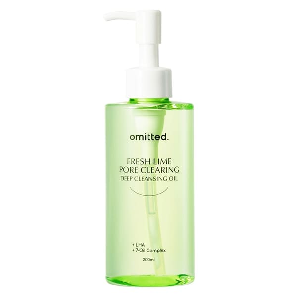 Omitted Fresh Lime Pore Clearing Deep Cleansing Oil
