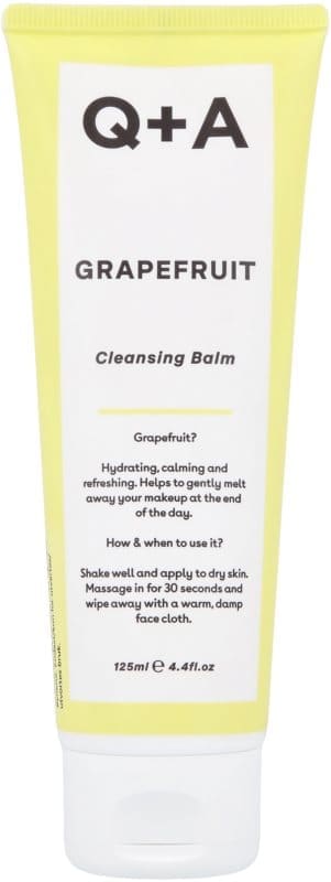 Q+A Grapefruit Cleansing Balm