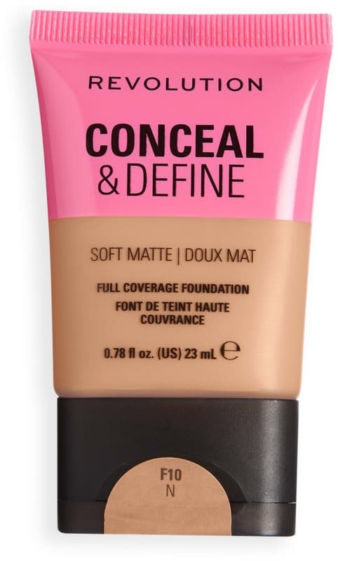 Revolution Beauty London Conceal and Define Soft Matte Tube Foundation