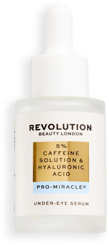 Revolution Beauty London Pro-Miracle 5% Caffeine Solution & Hyaluronic Acid Under Eye Serum