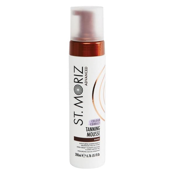 St.Moriz Advanced Colour Correcting Tanning Mousse 200 ml – Dark