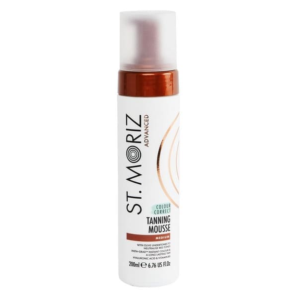 St.Moriz Advanced Colour Correcting Tanning Mousse 200 ml – Medium