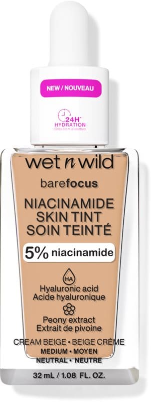 Wet N Wild Bare Focus Niacinamide Skin Tint