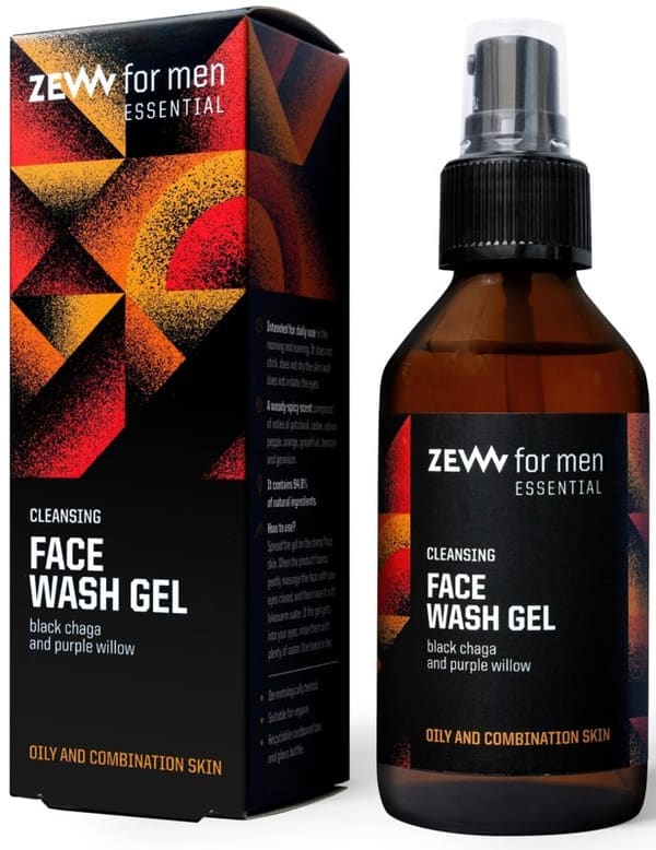 Zew for Men Face Wash Gel - Oily and combination skin
